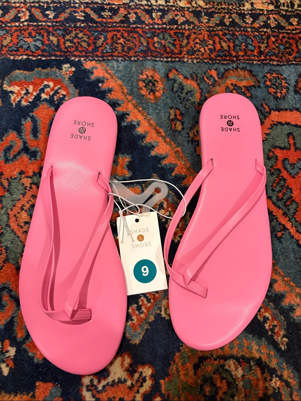 NWT Shade & Shore Pink Flip Flops 🩴